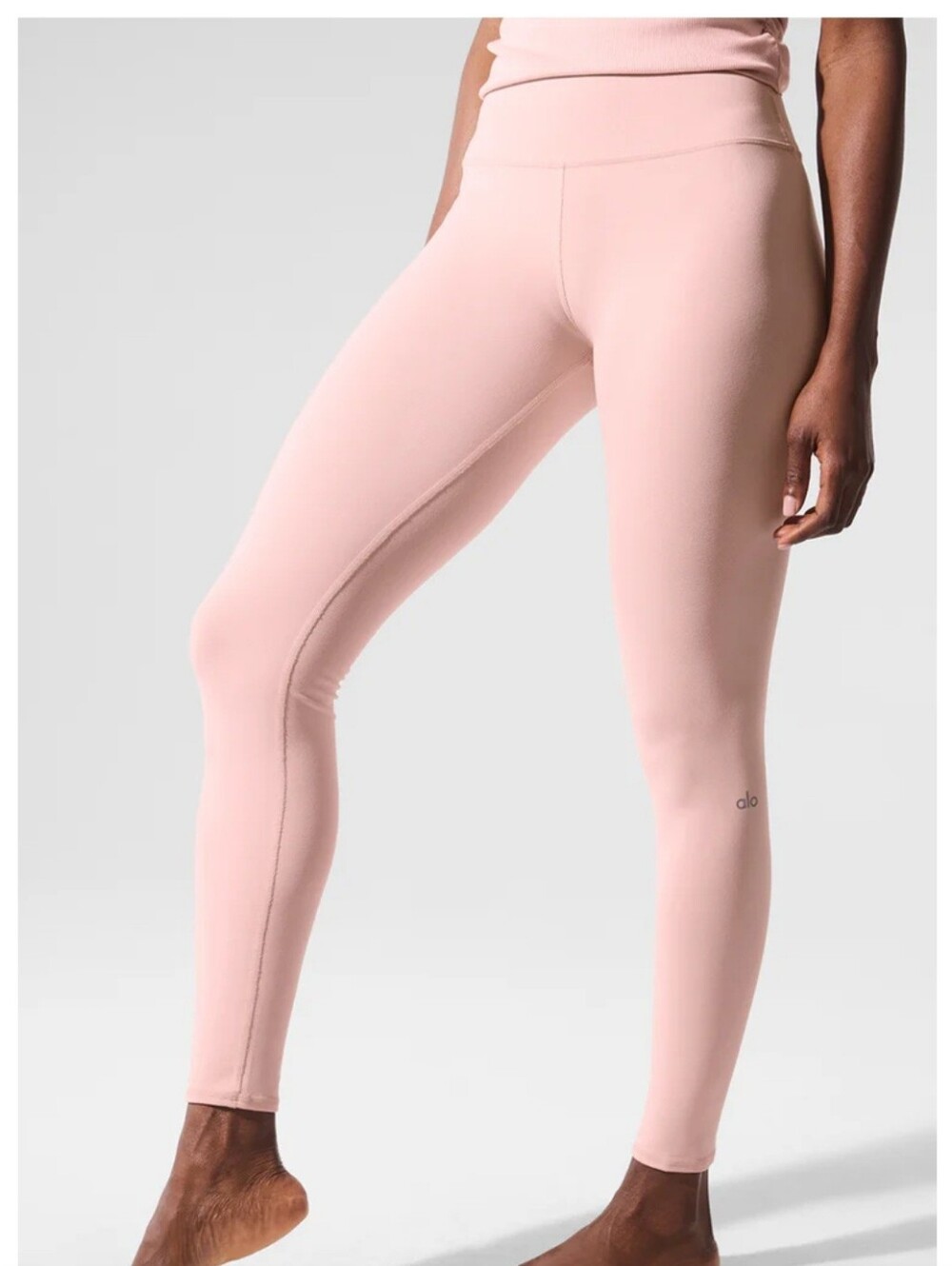 NWT Alo 7/8 High Waist Airbrush Leggings, Size Large